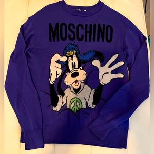 H&M Moschino Goofy sweatshirt Size M
